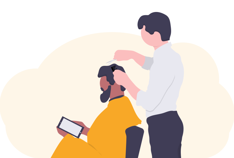 草加の床屋(バーバー) ｜ W(ダブル) 